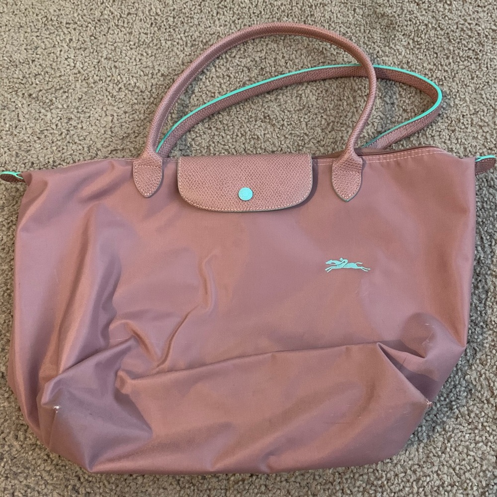 Longchamp Mauve Le Pliage Tote